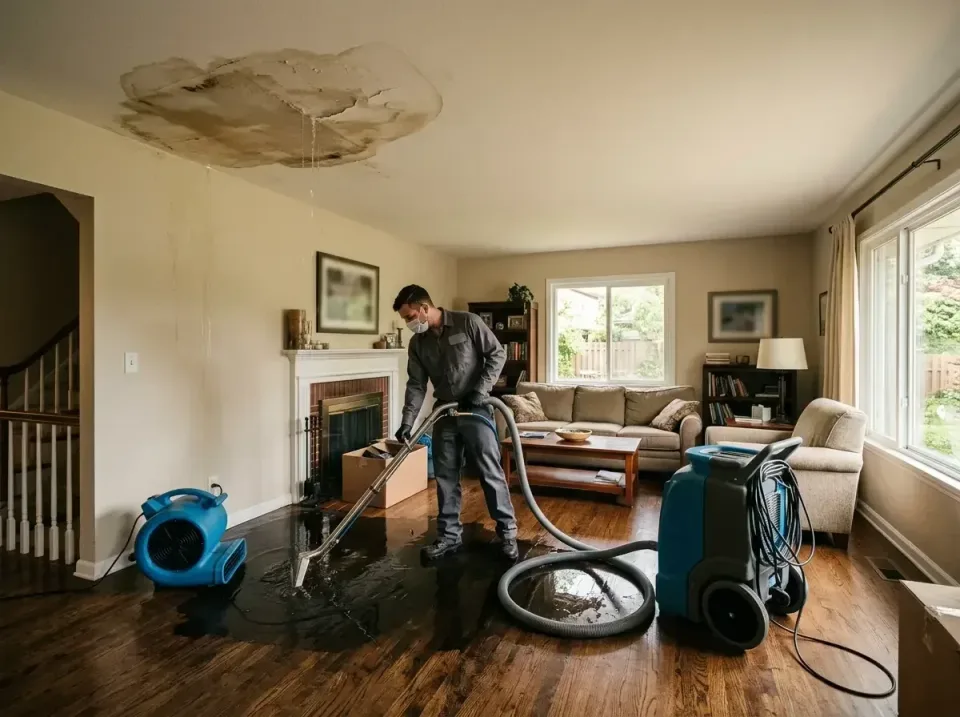 attic-pipe-burst-ceiling-drip-008 — frequently asked questions, Water Damage Restoration & Carpet Care in Granite Quarry, NC